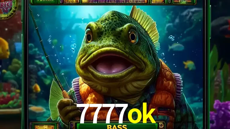 Personagem de peixe pescador do popular jogo de slot com tema de pescaria, uma das emocionantes opções de caça-níqueis para jogar e ganhar no cassino 7777ok.